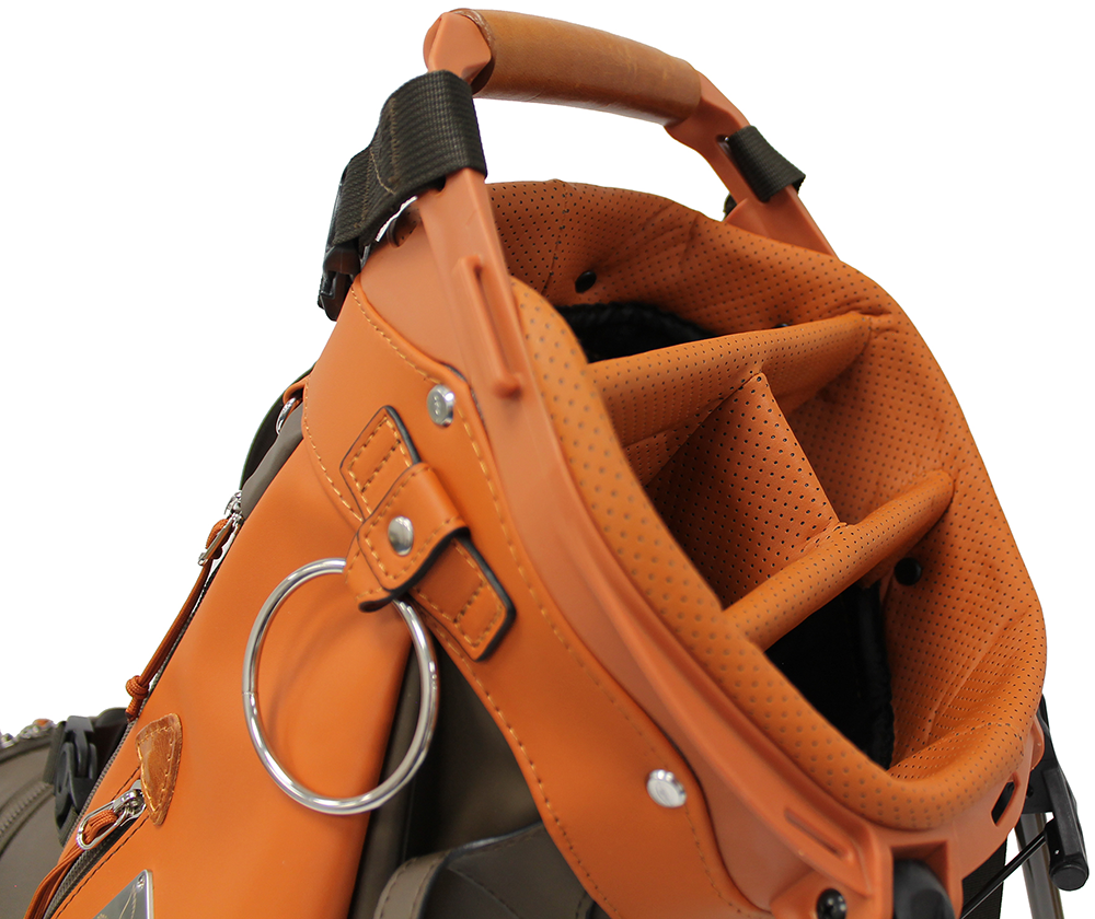 Sun Mountain Golf Sun Mountain Mid Stripe Stand Bag - Black/Gunmetal/Red - Image 3