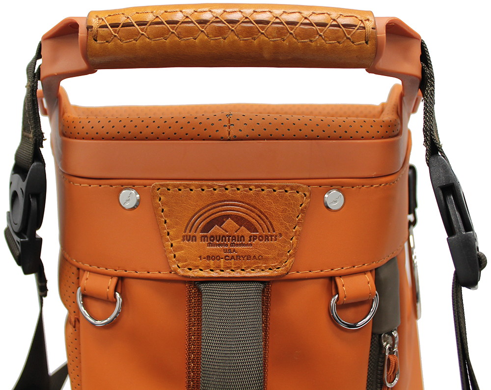 Sun Mountain Golf Sun Mountain Mid Stripe Stand Bag - Black/Gunmetal/Red - Image 6