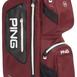 Ping Golf PING Pioneer Monsoon Cart Bag - Mulberry/Black