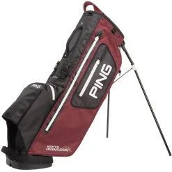 Ping Golf PING Hoofer Monsoon Stand Bag - Mulberry/Black