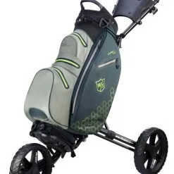 Wilson Golf Wilson Dry Tech II Cart Bag-Black/Blue/Green