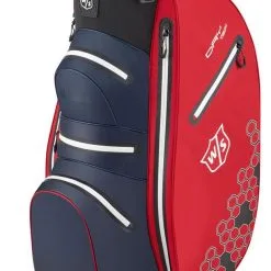 Wilson Golf Wilson Dry Tech II Cart Bag-Red/White/Blue