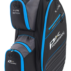 Powakaddy Golf PowaKaddy X-Lite Edition Cart Bag - Black/Gunmetal/Blue