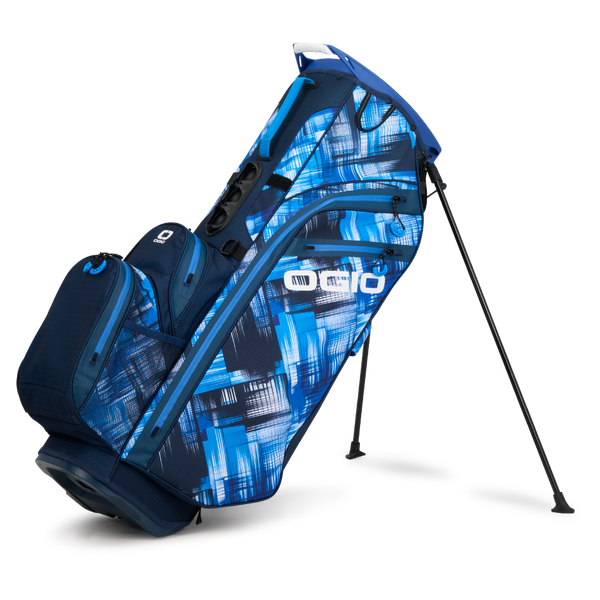 NEW OGIO All Elements Golf Stand Bag - Blue Hash