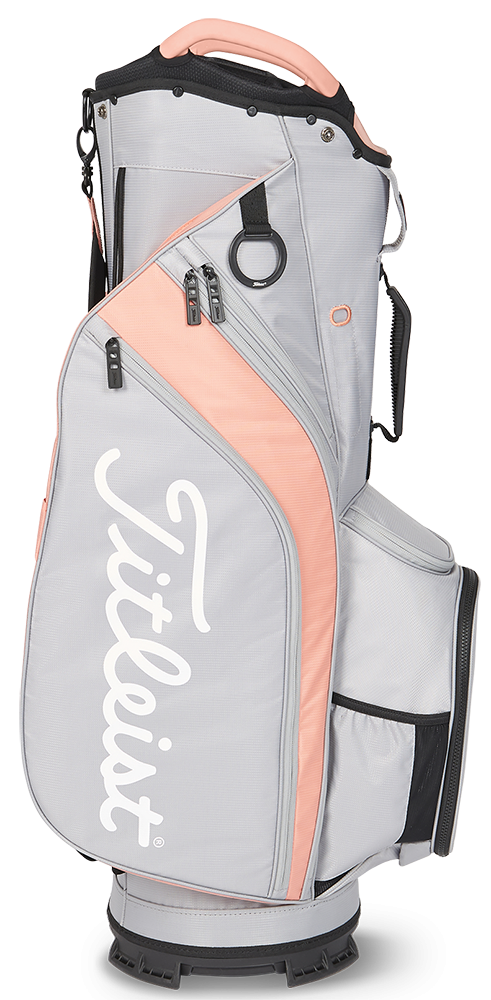 Titleist Golf Titleist Cart 14 Cart Bag - Grey/Peach