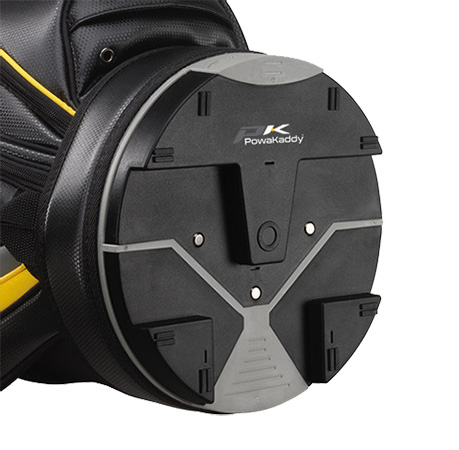 Powakaddy Golf Powakaddy DLX -Lite Edition Cart Bag - Gun Metal/Black With Grey - Image 3