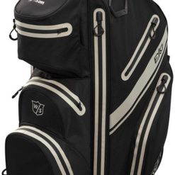 Wilson Golf Wilson EXO Dry Waterproof Cart Bag - Black/Black/Silver