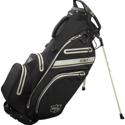 Wilson Golf Wilson EXO Dry Waterproof Stand Bag - Black/Charcoal/Silver
