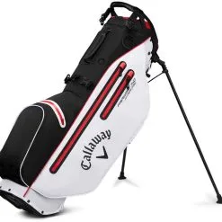 Callaway Golf Callaway Fairway C HD Double Strap Stand Bag 2022 - Black / White / Fire Red