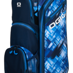 NEW OGIO All Elements Silencer Golf Cart Bag - Blue Hash