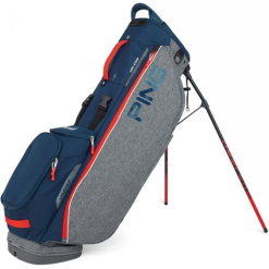 Ping Golf PING Hoofer Lite Stand Bag - Heather Grey/Navy/Scarlett