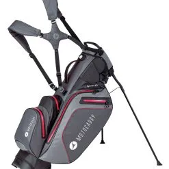 Motocaddy Golf Motocaddy HydroFLEX Stand Bag - Charcoal/Red