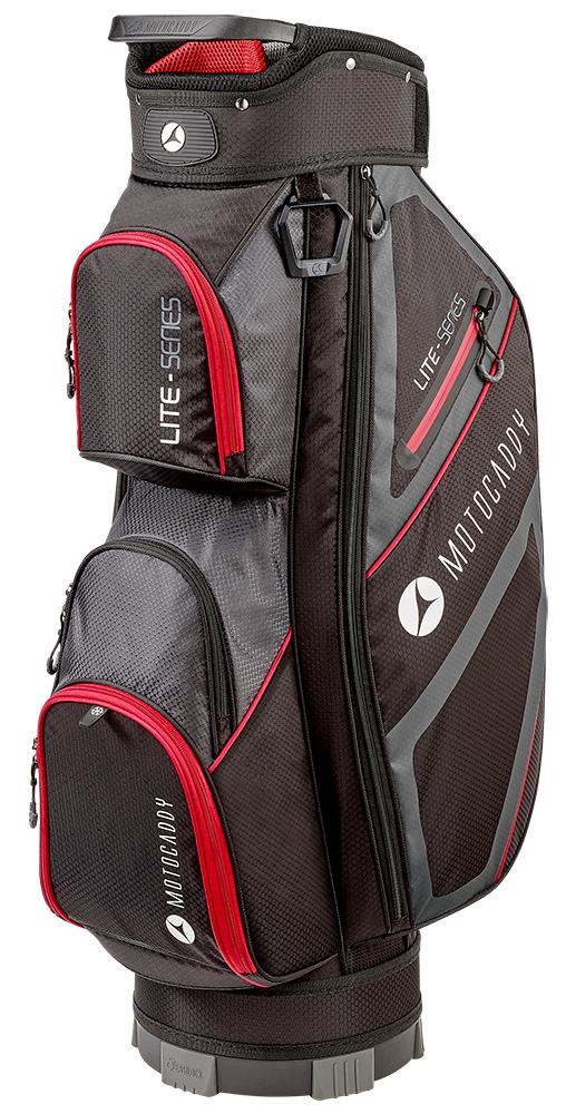Motocaddy Golf Motocaddy Lite-Series Cart Bag - Black/Red