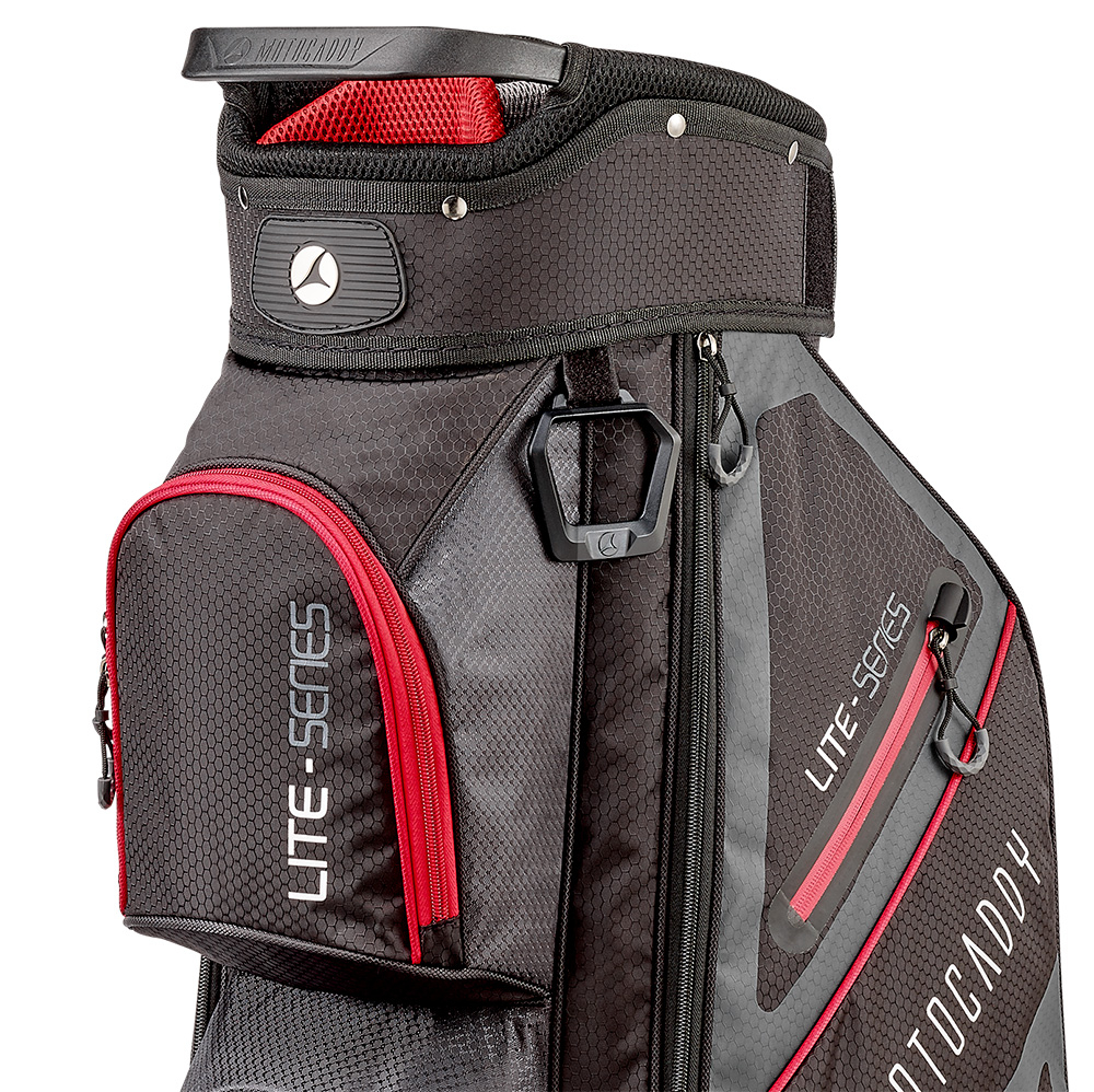 Motocaddy Golf Motocaddy Lite-Series Cart Bag - Black/Red - Image 2