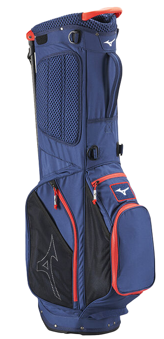 Mizuno Golf Mizuno K1LO Golf Stand Bag - Navy/Red - Image 2