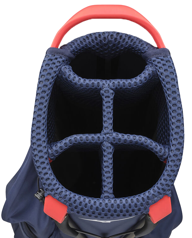 Mizuno Golf Mizuno K1LO Golf Stand Bag - Navy/Red - Image 4