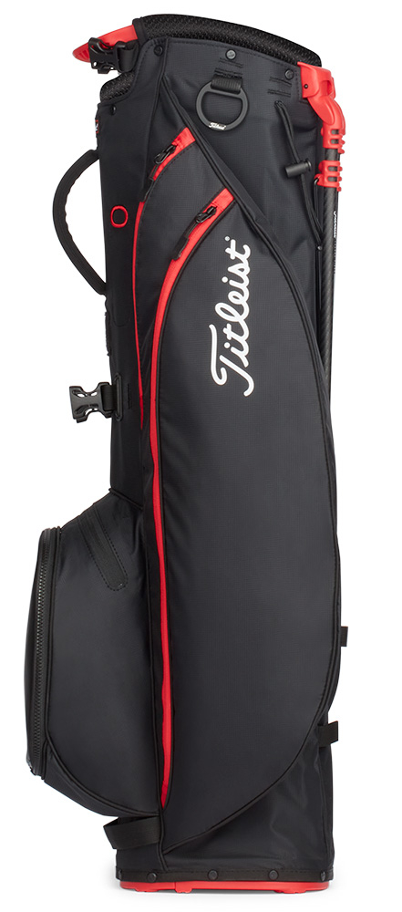 Titleist Golf Titleist Players Carbon S Stand Bag - Black/Black/Red - Image 3