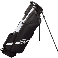 Wilson Golf Wilson QS Stand Bag - Black/White