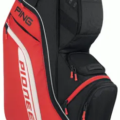 Ping Golf PING Pioneer Cart Bag - Red/Black
