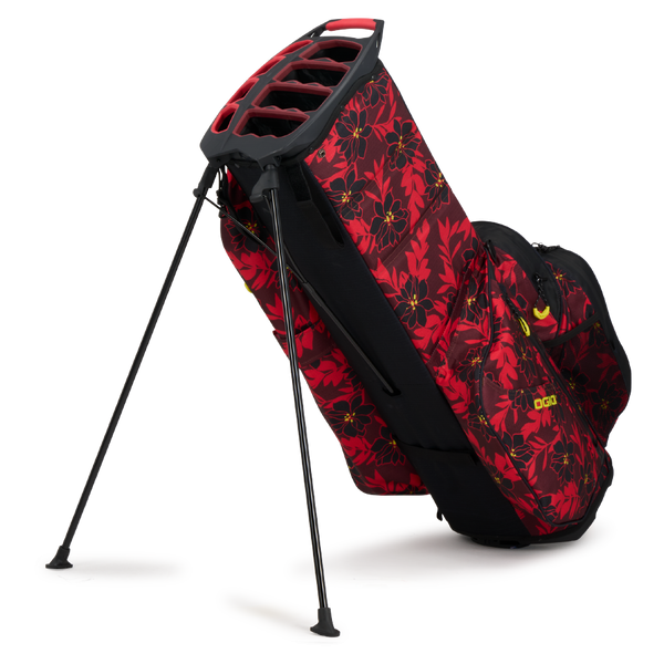 NEW OGIO All Elements Golf Stand Bag - Red Flower Party - Image 2