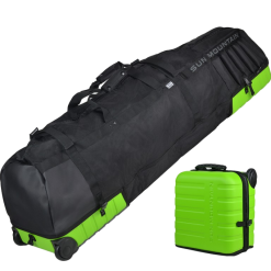 Sun Mountain Golf Sun Mountain KUBE Wheeled Golf Travel Cover -Rush/Black