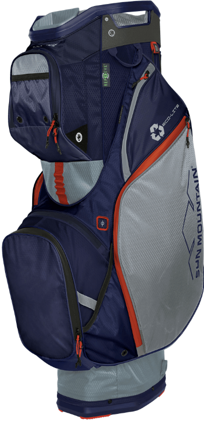 Sun Mountain Golf Sun Mountain Eco-Lite Cart Bag - Cadet/Navy/Inferno