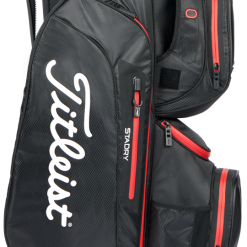 Titleist Golf Titleist Cart 15 StaDry Cart Bag - Black/Black/Red