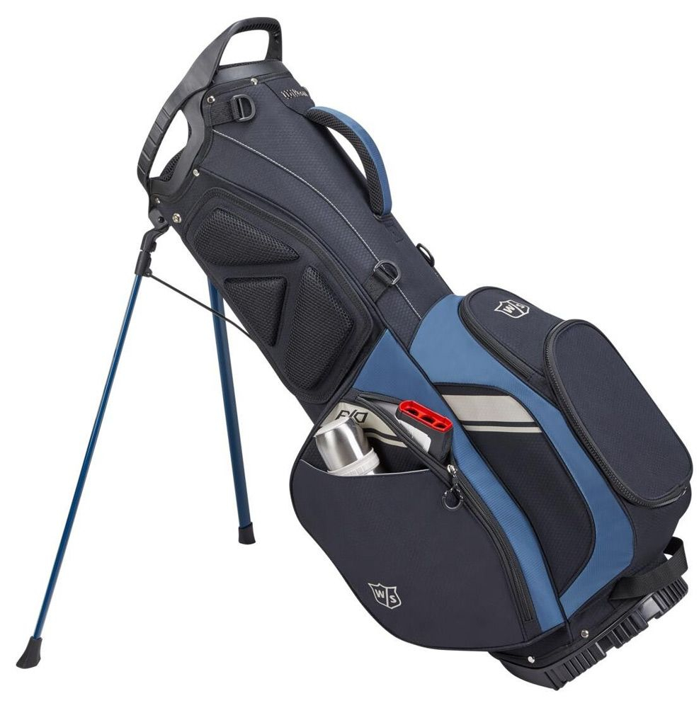 Wilson Golf Wilson Staff EXO II Stand Bag - Black/Blue - Image 2